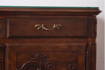 中古　DREXEL HERITAGE(ドレクセルヘリテイジ)　old continent(オールドコンチネント)　サーバー(洋酒棚、キャビネット)(定価約82万円)