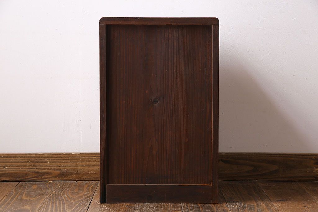 レトロ家具　昭和レトロ　懐かしい和の味わいが楽しめる小型チェスト(引き出し、小物入れ、裁縫箱)