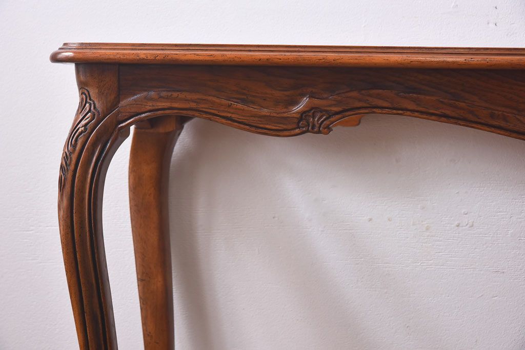 中古　DREXEL HERITAGE(ドレクセルヘリテイジ)　old continent(オールドコンチネント)　ソファテーブル(コンソールテーブル)(定価約33万円)