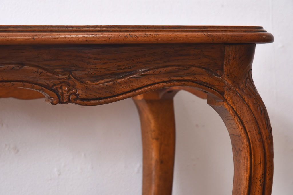 中古　DREXEL HERITAGE(ドレクセルヘリテイジ)　old continent(オールドコンチネント)　ソファテーブル(コンソールテーブル)(定価約33万円)