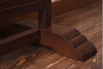 アンティーク雑貨　和製アンティーク　上品な格子が魅力的な衝立(パーテーション、仕切り)