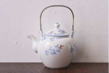 アンティーク雑貨　オールド・トートー(東洋陶器・東陶) 　モダンなデザインのティーポット(急須)