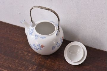 アンティーク雑貨　オールド・トートー(東洋陶器・東陶) 　モダンなデザインのティーポット(急須)
