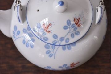 アンティーク雑貨　オールド・トートー(東洋陶器・東陶) 　モダンなデザインのティーポット(急須)