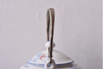 アンティーク雑貨　オールド・トートー(東洋陶器・東陶) 　モダンなデザインのティーポット(急須)