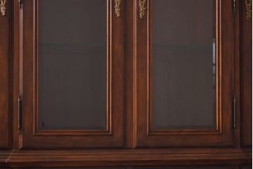 中古　DREXEL HERITAGE(ドレクセルヘリテイジ)　old continent(オールドコンチネント)　China(チャイナ)　食器棚(キャビネット、飾り棚、収納棚)(定価約240万円)