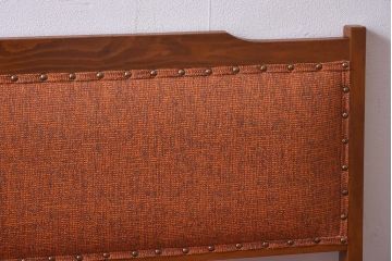 ビンテージ家具　昭和レトロ　ナラ材　木のぬくもりを感じるヴィンテージソファベンチ(長椅子)