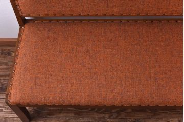 ビンテージ家具　昭和レトロ　ナラ材　木のぬくもりを感じるヴィンテージソファベンチ(長椅子)