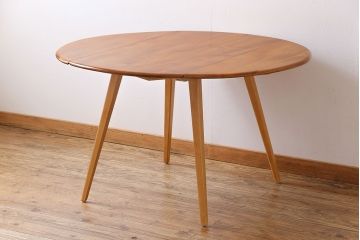アンティーク家具　イギリス ERCOL(アーコール)　ウィンザーシリーズ　ドロップリーフテーブル(バタフライテーブル)