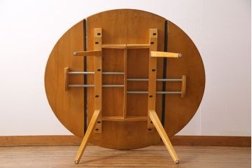 アンティーク家具　イギリス ERCOL(アーコール)　ウィンザーシリーズ　ドロップリーフテーブル(バタフライテーブル)