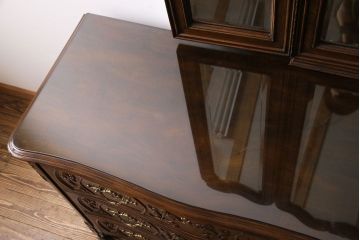 中古　美品　DREXEL HERITAGE(ドレクセルヘリテイジ)　old continent(オールドコンチネント)　ドレッシングチェスト(ドレッサー、三面鏡、ミラー、サイドチェスト)(定価約140万円)(R-029348)