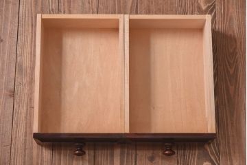 中古　北海道民芸家具　特注品!　激レア　スリムな脚のライティングビューロー(簿記机)(定価約29万円)