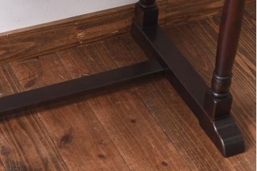 中古　北海道民芸家具　特注品!　激レア　スリムな脚のライティングビューロー(簿記机)(定価約29万円)