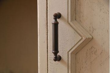 ペイント家具　神戸洋家具　永田良介商店　シャビーな風合いのドレッサー(鏡台)