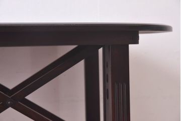 アンティーク雑貨　中古　ヤマハ(日本楽器・山葉)　和モダンな折りたたみテーブル(カフェテーブル、サイドテーブル)