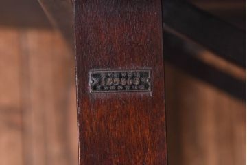 アンティーク雑貨　中古　ヤマハ(日本楽器・山葉)　和モダンな折りたたみテーブル(カフェテーブル、サイドテーブル)