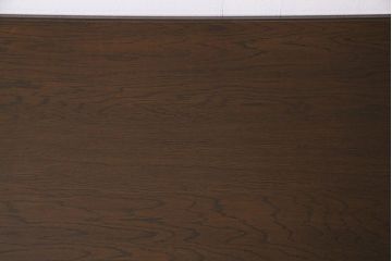 中古　神戸洋家具 永田良介商店　希少品!　優雅な佇まいの両袖デスク(机、在宅ワーク、在宅用ワークデスク)(定価約58万円)