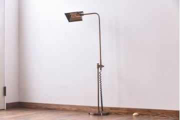 PIETERMAN社　真鍮製　古色磨き仕上げ　ファーマシーランプ(フロアスタンド)(定価約19万円)