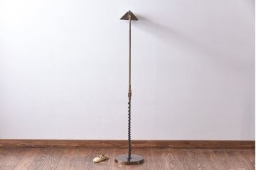 PIETERMAN社　真鍮製　古色磨き仕上げ　ファーマシーランプ(フロアスタンド)(定価約19万円)