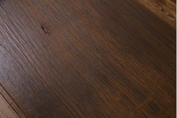 アンティーク家具　古民具・骨董　朴の木　味わい深い質感の裁ち板(作業台・テーブル・ローボード)