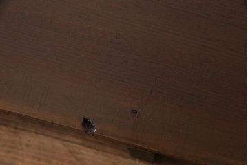 アンティーク家具　古民具・骨董　サワラ材　シンプルな一枚板の裁ち板(作業台・テーブル・ローボード)