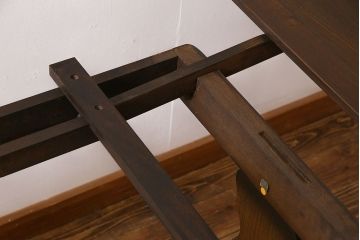 アンティーク家具　イギリス ERCOL(アーコール)　カントリースタイルにおすすめなエクステンションテーブル(拡張式テーブル)