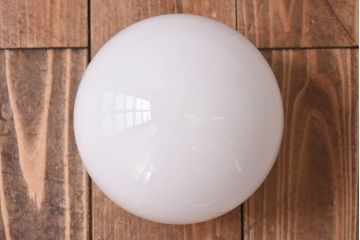 昭和レトロ　球体のシルエットがかわいらしいシーリングライト(天井照明、壁掛け照明)