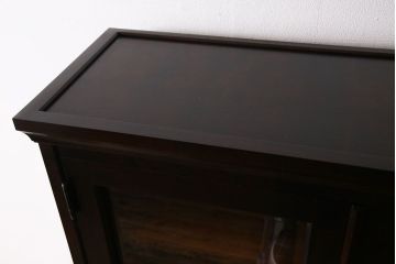 中古　北海道民芸家具　上品な雰囲気漂うライティングビューロー(デスク、在宅ワーク、在宅用収納棚)(定価約50万円)