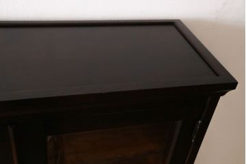 中古　北海道民芸家具　上品な雰囲気漂うライティングビューロー(デスク、在宅ワーク、在宅用収納棚)(定価約50万円)