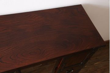 中古　岩谷堂箪笥　特注品!　手打ち金具　繊細な意匠が目を引くサイドボード(収納棚、飾り棚)