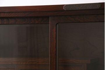 中古　岩谷堂箪笥　特注品!　手打ち金具　繊細な意匠が目を引くサイドボード(収納棚、飾り棚)