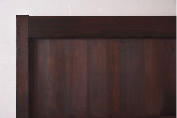 大正ロマン　和モダンな雰囲気を醸し出すガラス入り蔵戸(引き戸、建具、玄関戸)