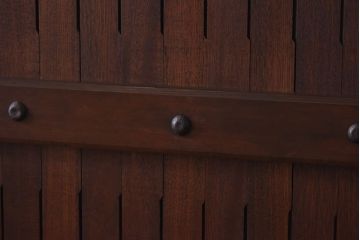 大正ロマン　和モダンな雰囲気を醸し出すガラス入り蔵戸(引き戸、建具、玄関戸)