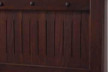 大正ロマン　和モダンな雰囲気を醸し出すガラス入り蔵戸(引き戸、建具、玄関戸)