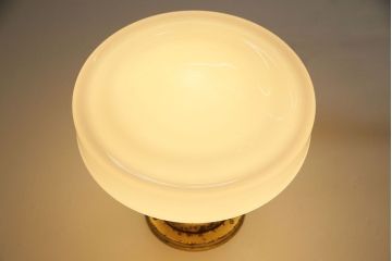 昭和レトロ　古びたブラケットが味わい深いシーリングライト(天井照明・壁掛け照明)