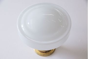 昭和レトロ　古びたブラケットが味わい深いシーリングライト(天井照明・壁掛け照明)