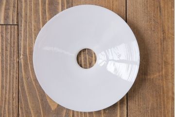 昭和レトロ　懐かしさと温かみを感じるシンプルな平笠シェードのペンダントライト(電笠、吊り下げ照明、天井照明)