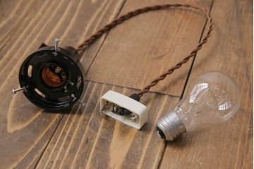 昭和レトロ　懐かしさと温かみを感じるシンプルな平笠シェードのペンダントライト(電笠、吊り下げ照明、天井照明)