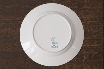 中古　ROYAL COPENHAGEN(ロイヤルコペンハーゲン)　ブルーフラワー　プレイン　20.5cmプレート(洋食器)2枚セット(1)