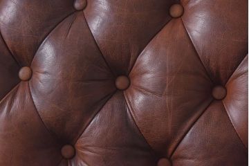 ヴィンテージ家具　フランスビンテージ　気品と渋さが漂うチェスターフィールドシングルソファ(アームチェア、一人掛け)