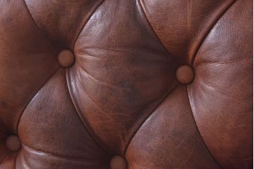 ヴィンテージ家具　フランスビンテージ　気品と渋さが漂うチェスターフィールドシングルソファ(アームチェア、一人掛け)