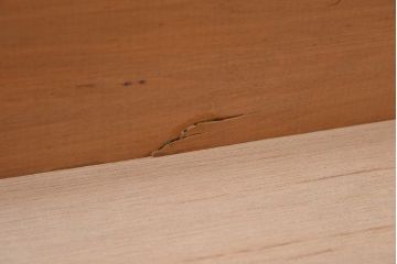 アンティーク家具　イギリスアンティーク　スリムでおしゃれなペイントライティングビューロー(デスク、簿記机、在宅ワーク、在宅用キャビネット、本箱)