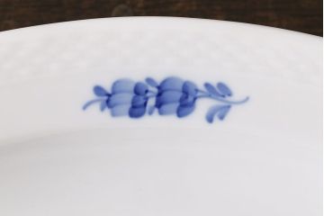 中古　ROYAL COPENHAGEN(ロイヤルコペンハーゲン)　ブルーフラワー　プレイン　オーバルプレート(洋食器)