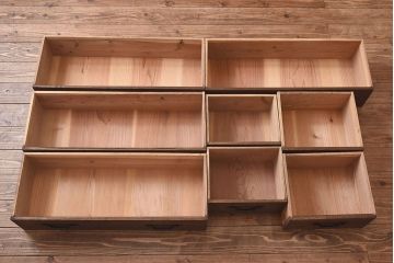 【A様ご成約分】和製アンティーク　リメイク　六尺　すっきりとした印象の収納箪笥サイドボード(水屋箪笥、和タンス、サイドチェスト)