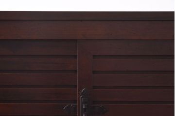 【A様ご成約分】和製アンティーク　リメイク　六尺　すっきりとした印象の収納箪笥サイドボード(水屋箪笥、和タンス、サイドチェスト)