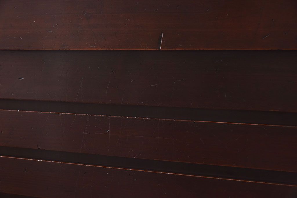 【A様ご成約分】和製アンティーク　リメイク　六尺　すっきりとした印象の収納箪笥サイドボード(水屋箪笥、和タンス、サイドチェスト)