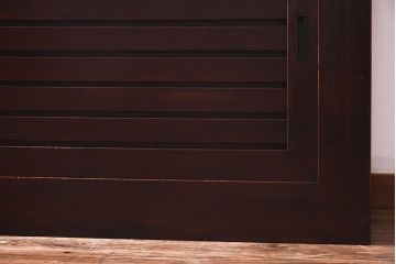 【A様ご成約分】和製アンティーク　リメイク　六尺　すっきりとした印象の収納箪笥サイドボード(水屋箪笥、和タンス、サイドチェスト)