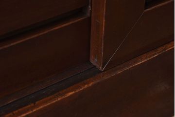 【A様ご成約分】和製アンティーク　リメイク　六尺　すっきりとした印象の収納箪笥サイドボード(水屋箪笥、和タンス、サイドチェスト)