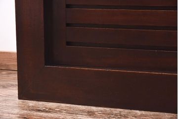 【A様ご成約分】和製アンティーク　リメイク　六尺　すっきりとした印象の収納箪笥サイドボード(水屋箪笥、和タンス、サイドチェスト)