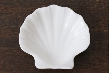 中古　イギリス Wedgwood(ウェッジウッド)　NAUTILUS(ノーチラス)　シェルプレート2枚セット(洋食器)(2)